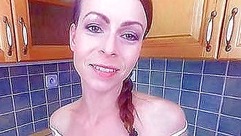 Young blonde woman with a nice body pissing in vr porn