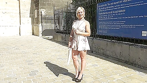 Petite college babe gets a big natural titties on a casting film