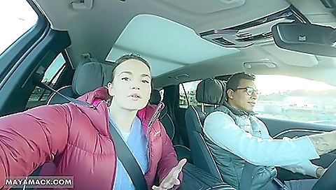 Car Test Hongqi Ehs9 - Public Car Sex Almost Caught