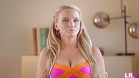 Brunette milf with a round ass and a shaved pussy is rammed