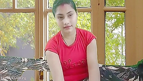 Brunette hottie is getting fucked in her tight asshole