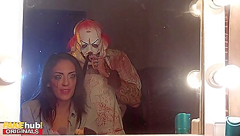 Gorgeous teen 18+ with big cock gets her mouth fucked