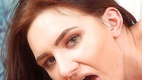 Sexy brunette girl gets fucked in doggy style in this porn video