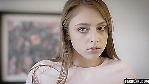 Gia derza gets to have her stepbrother's dick in her hairy hole