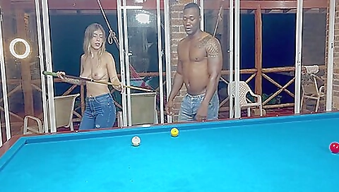 My Boyfriend Fucks Me With His Best Friend After Losing At Pool