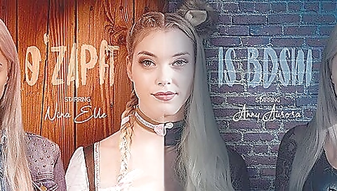 German big tits porn with a kinky threesome with dildo