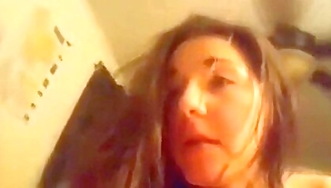 College girl sucks cock and then she wants a facial