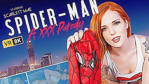 Spider Xxx Parody) - Redhead Girlfriend Hardcore Pov - Scarlett Mae