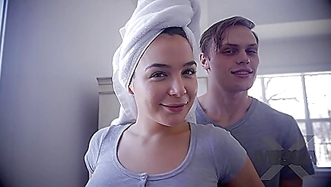 Best blowjob movie for a blonde pornstar in this hot porn